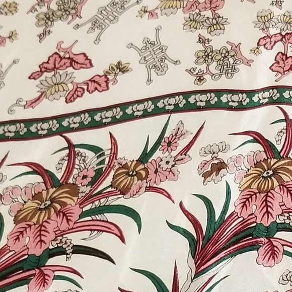 Oscar de la Renta silk scarf - Picture 4 of 4